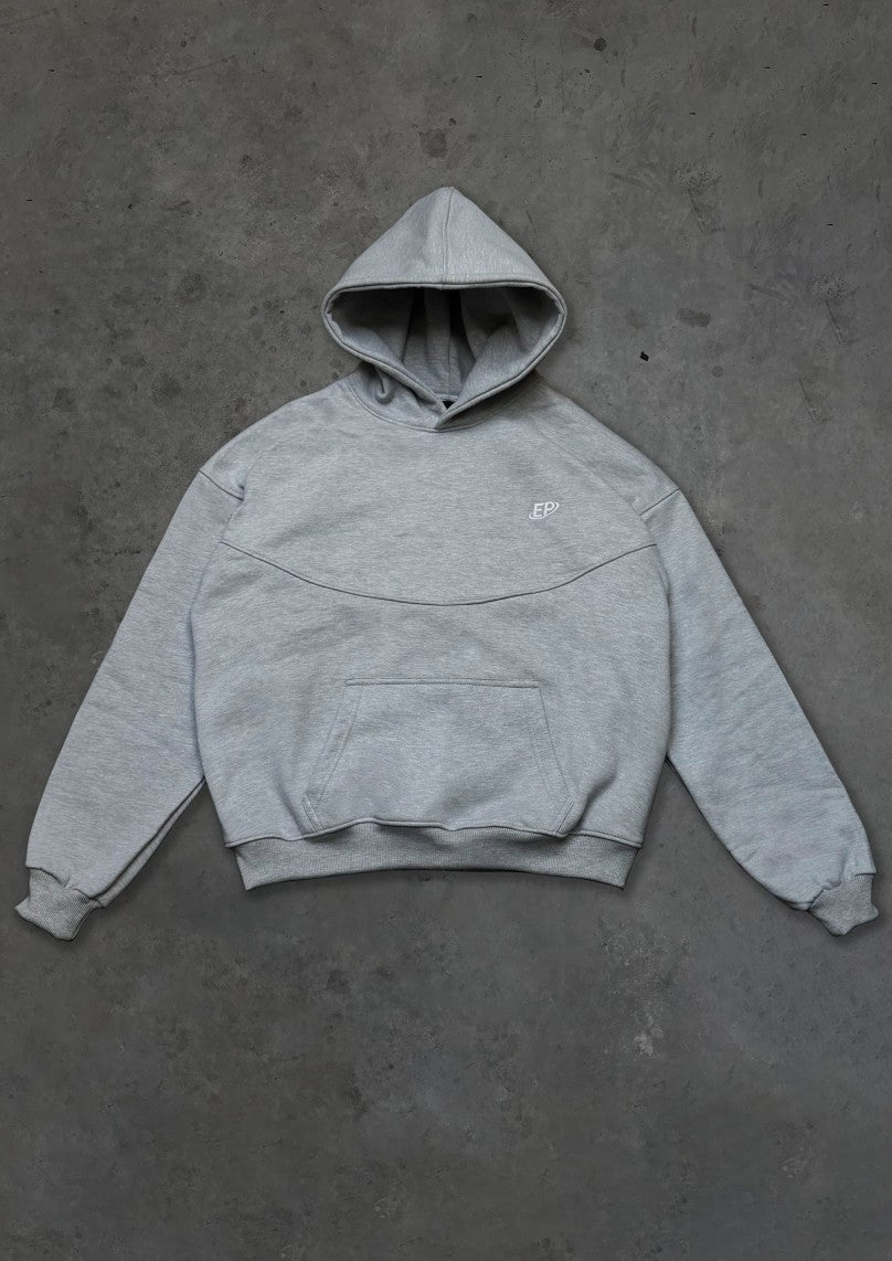 OVERSIZED HOODIE [HEATHER GRAY]